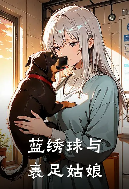 蓝绣球与裹足姑娘