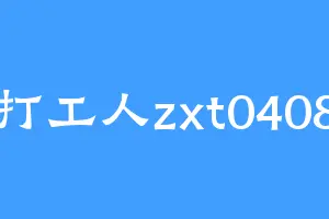 打工人zxt0408