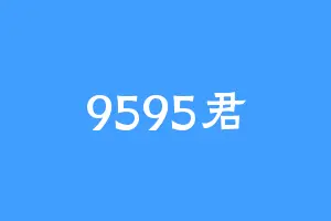 9595君