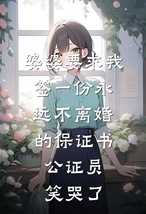 婆婆要求我签一份永远不离婚的保证书，公证员笑哭了