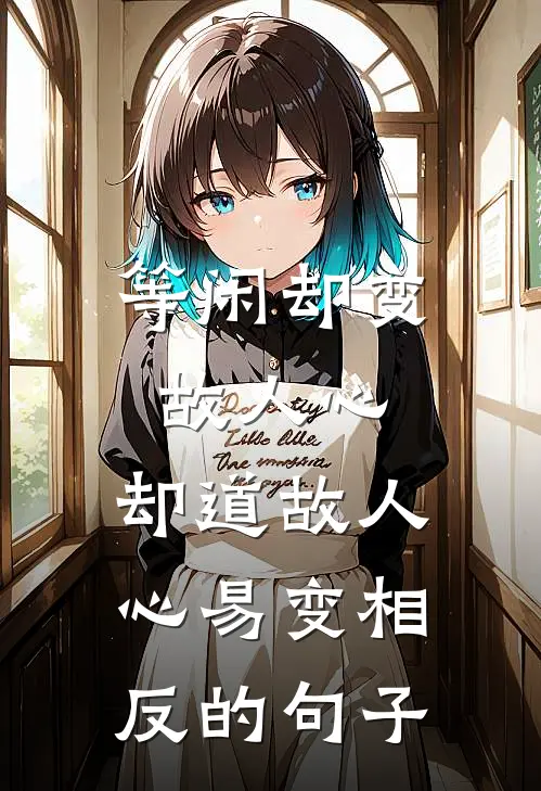 等闲却变故人心,却道故人心易变相反的句子