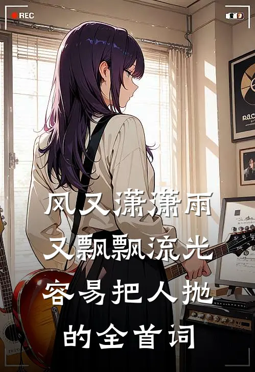 风又潇潇雨又飘飘流光容易把人抛的全首词