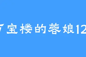 万宝楼的蓉娘123